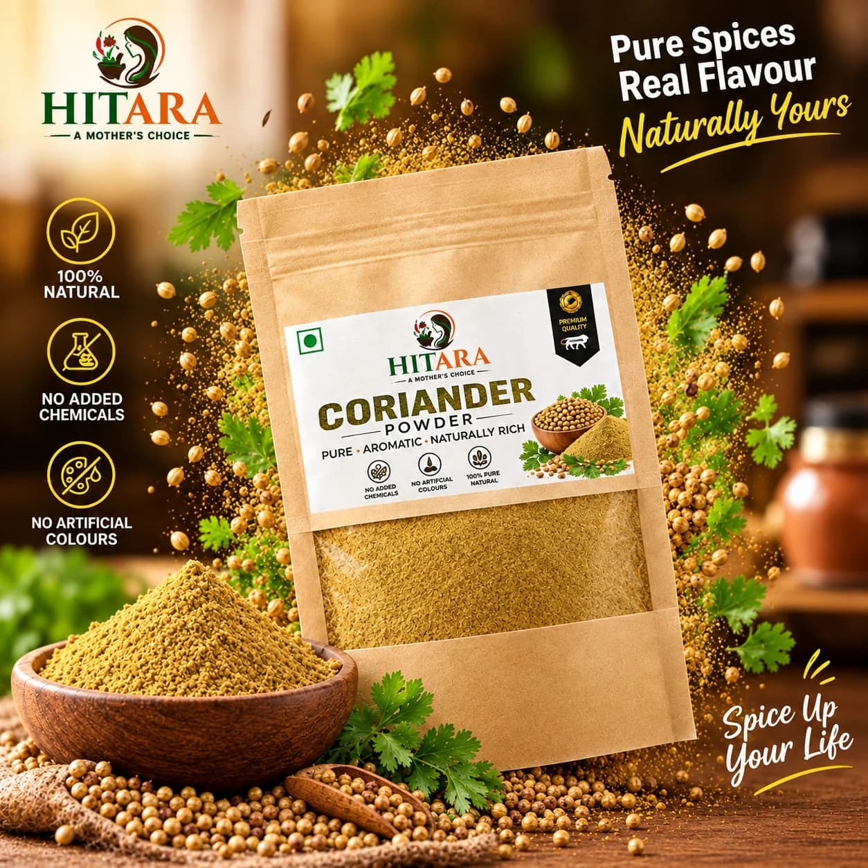 Coriander Powder - HITARA Everyday 100g Combo