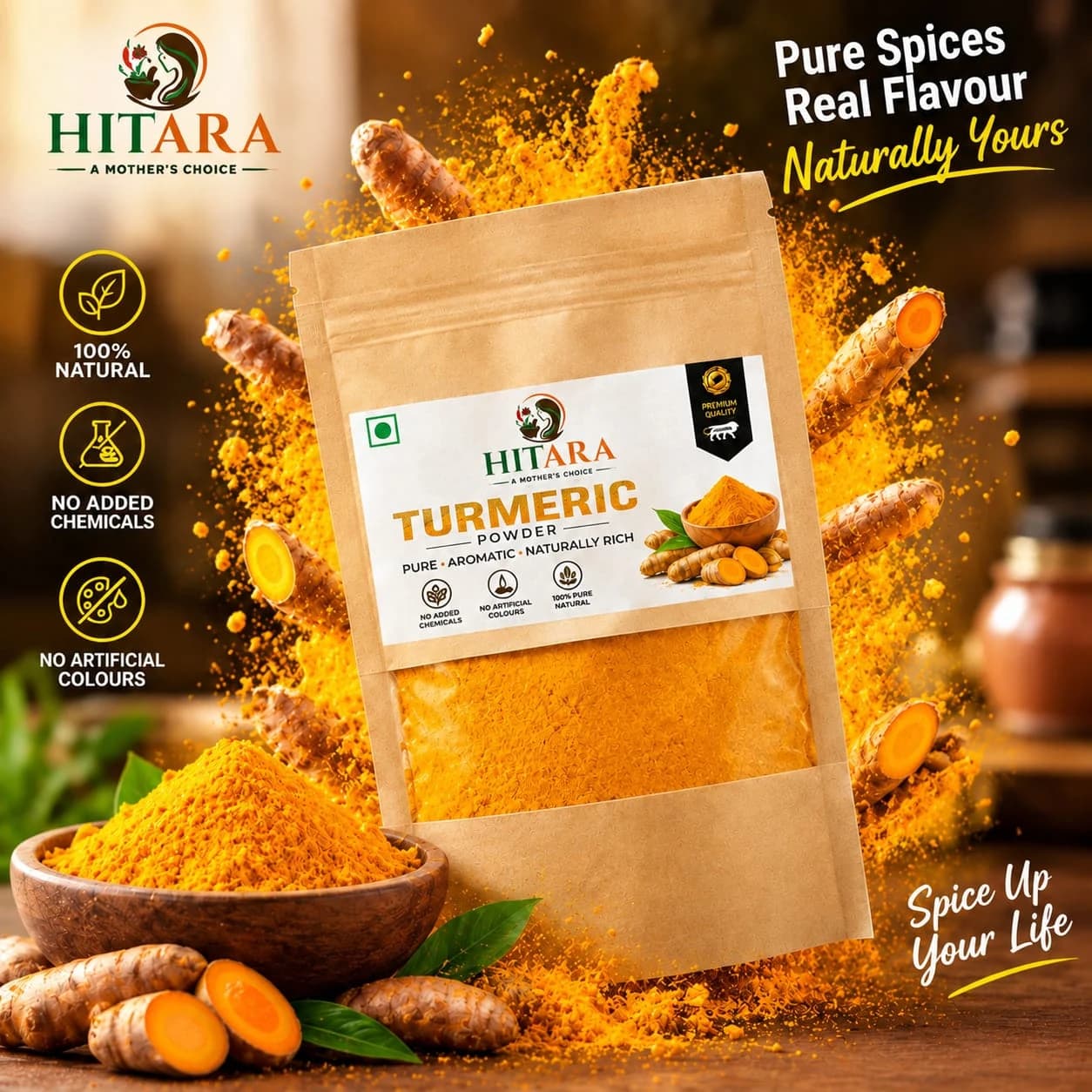 Turmeric Powder - HITARA Everyday 100g Combo